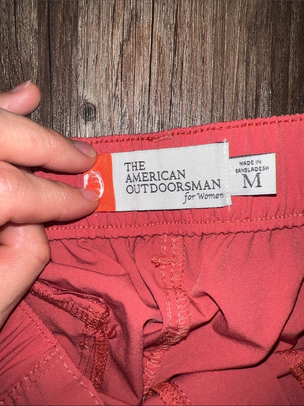 Women's Coral Athletic Shorts with Front Pockets - Picture 2 of 5